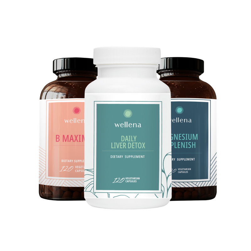 Liver Detoxification Kit | Wellena Supplements - Balance Your Hormones ...